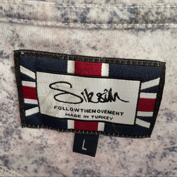 Sik Silk Distressed Basic Vent Tee - Picture 9 of 9